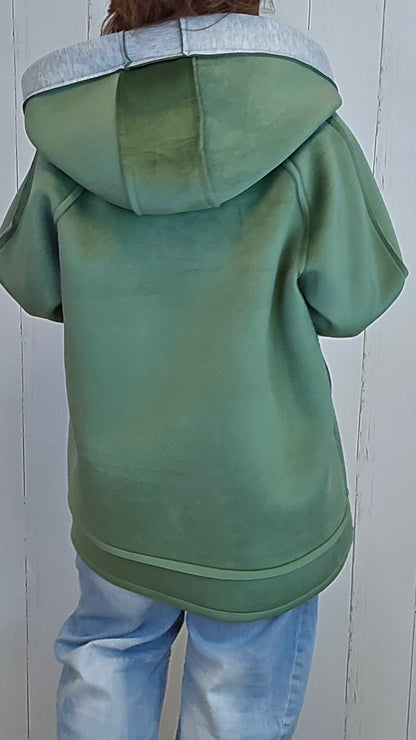 Ingrid hettejakke grønn