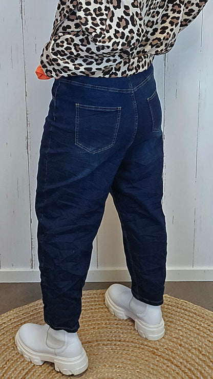Jeans Mørkeblå