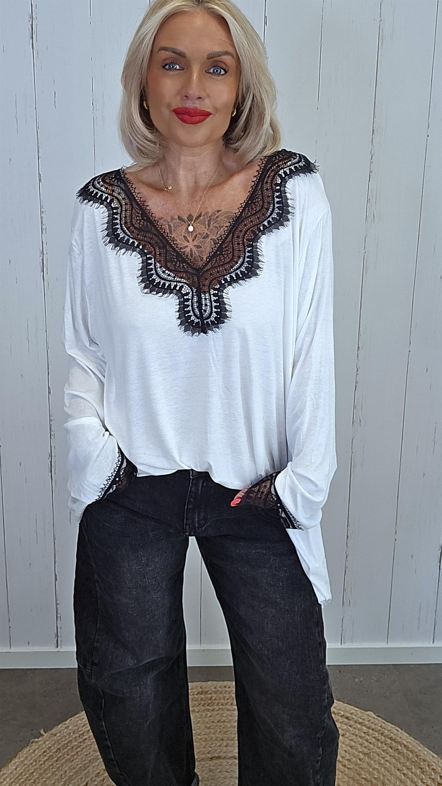 Wilma topp creme