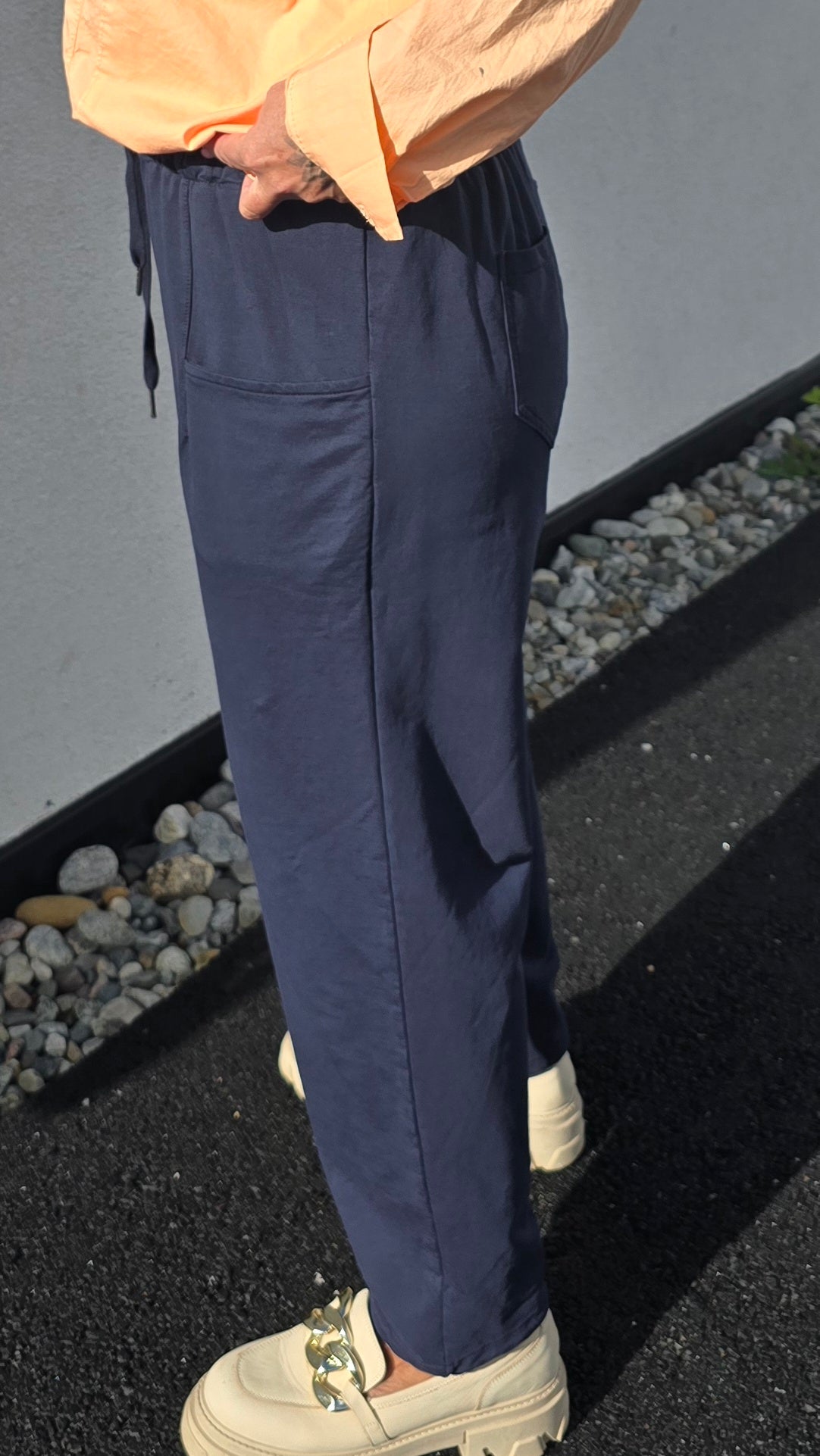 Sofie jogger bukse navy