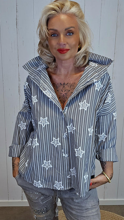 Sienna skjorte grå