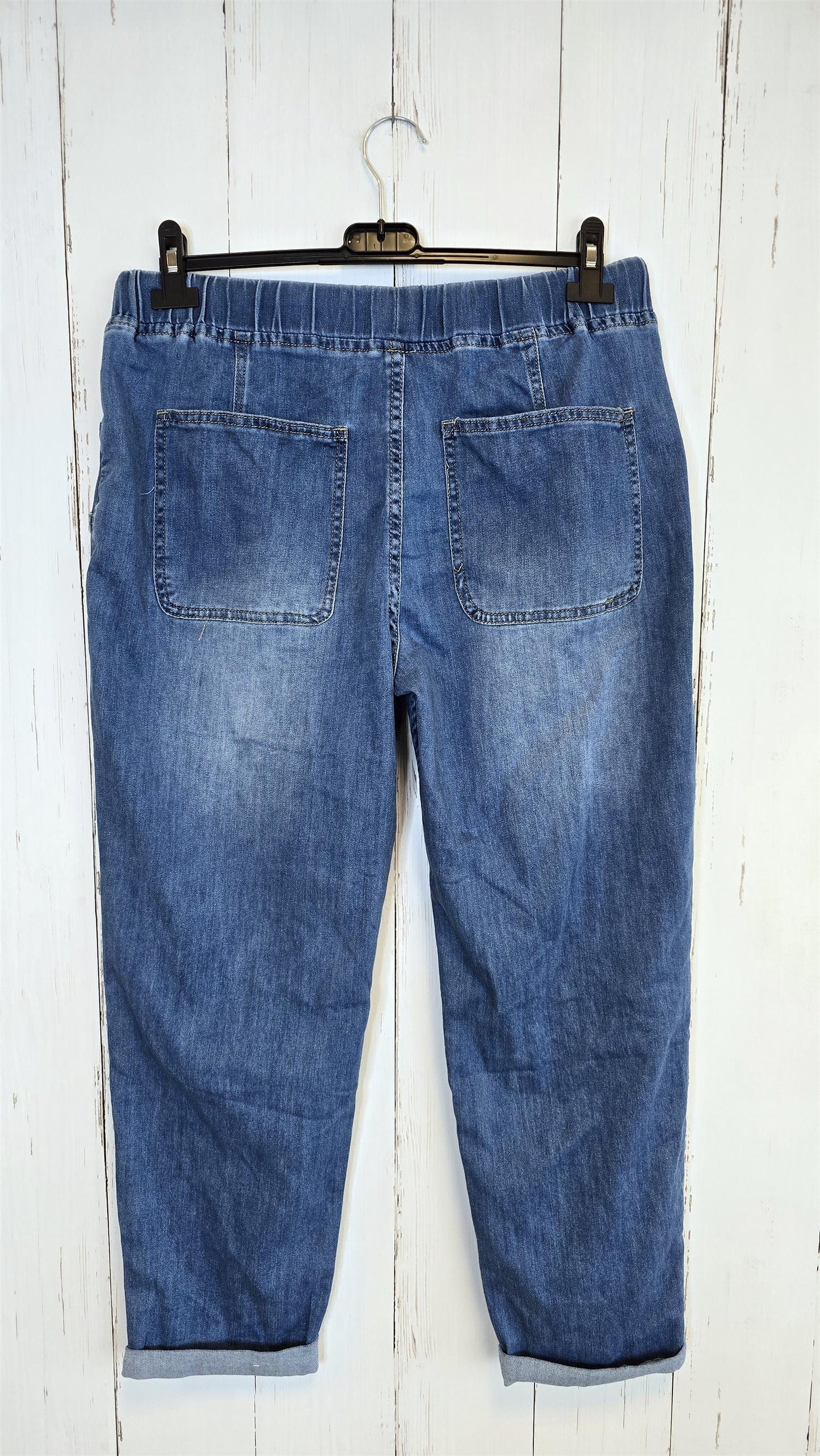 Bella jeans med knyting