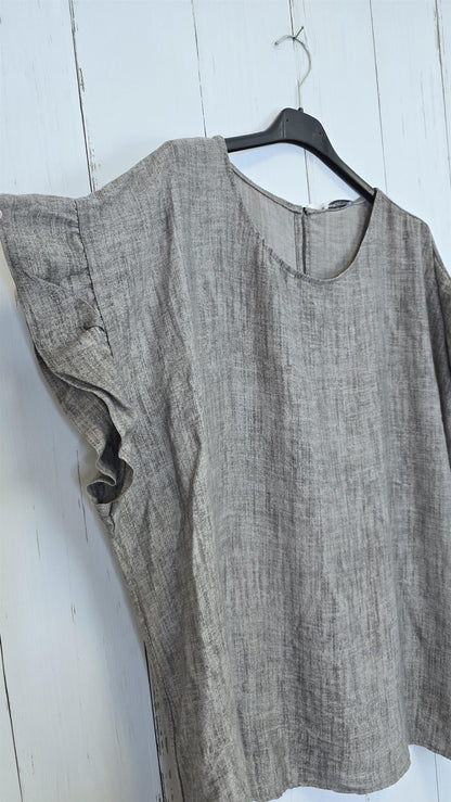 Inez topp taupe