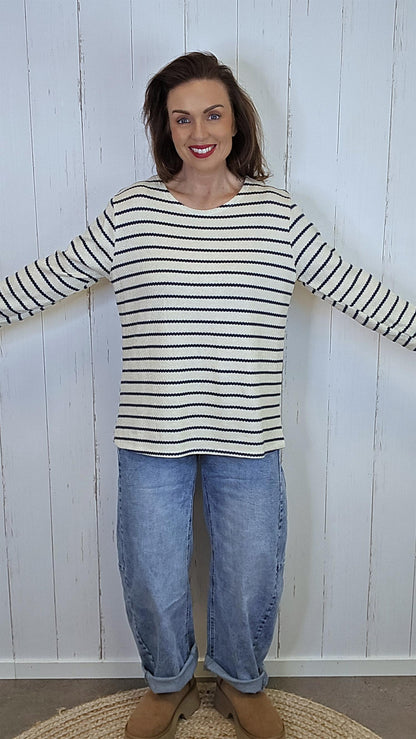 Marielle Stripet Genser