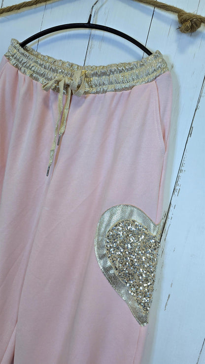 Bente joggebukse rosa