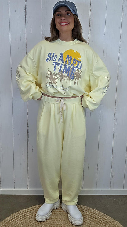 Jorunn bukse lys gul