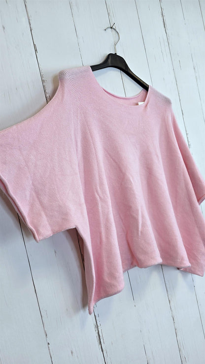Luna genser topp rosa
