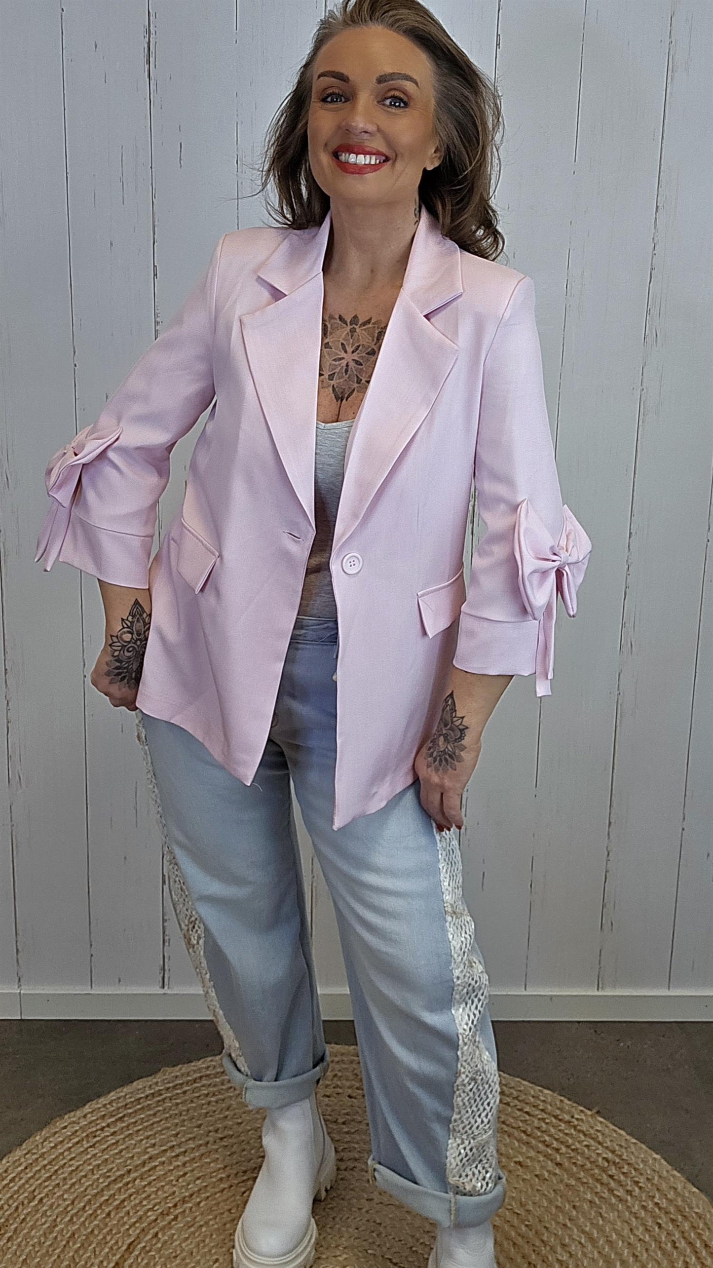 Selma blazer rosa