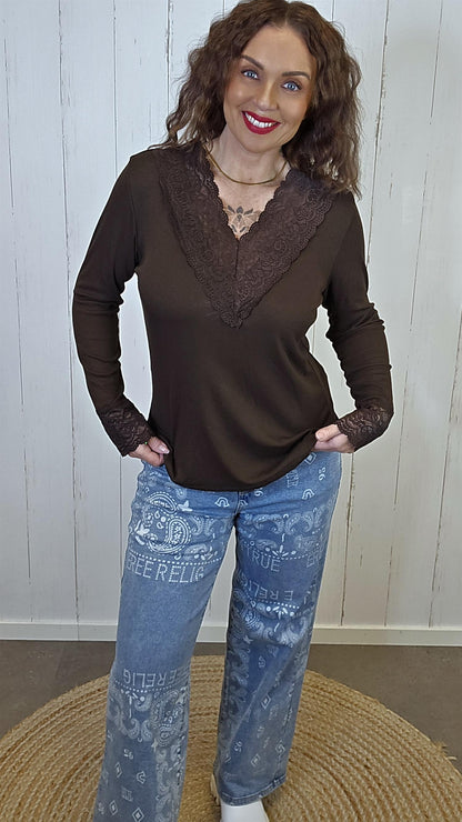 Alva Blondetopp brun