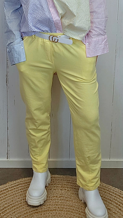 Milla bukse gul