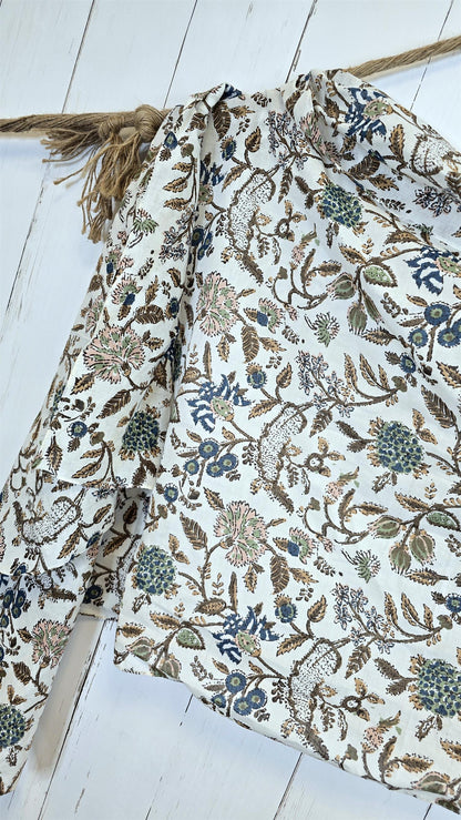 Elise skjerf taupe