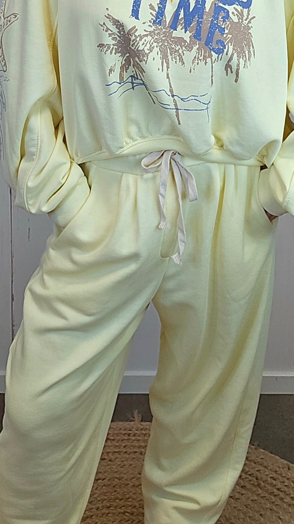 Jorunn bukse lys gul