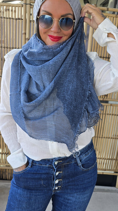 Gabrielle Scarf Blue