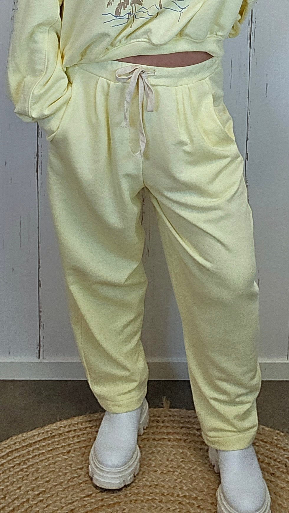 Jorunn bukse lys gul