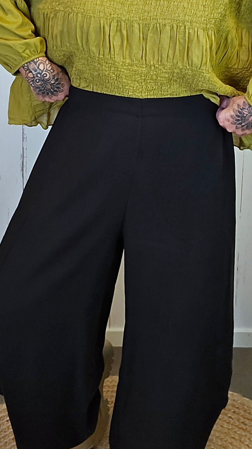 Ydis bukse svart