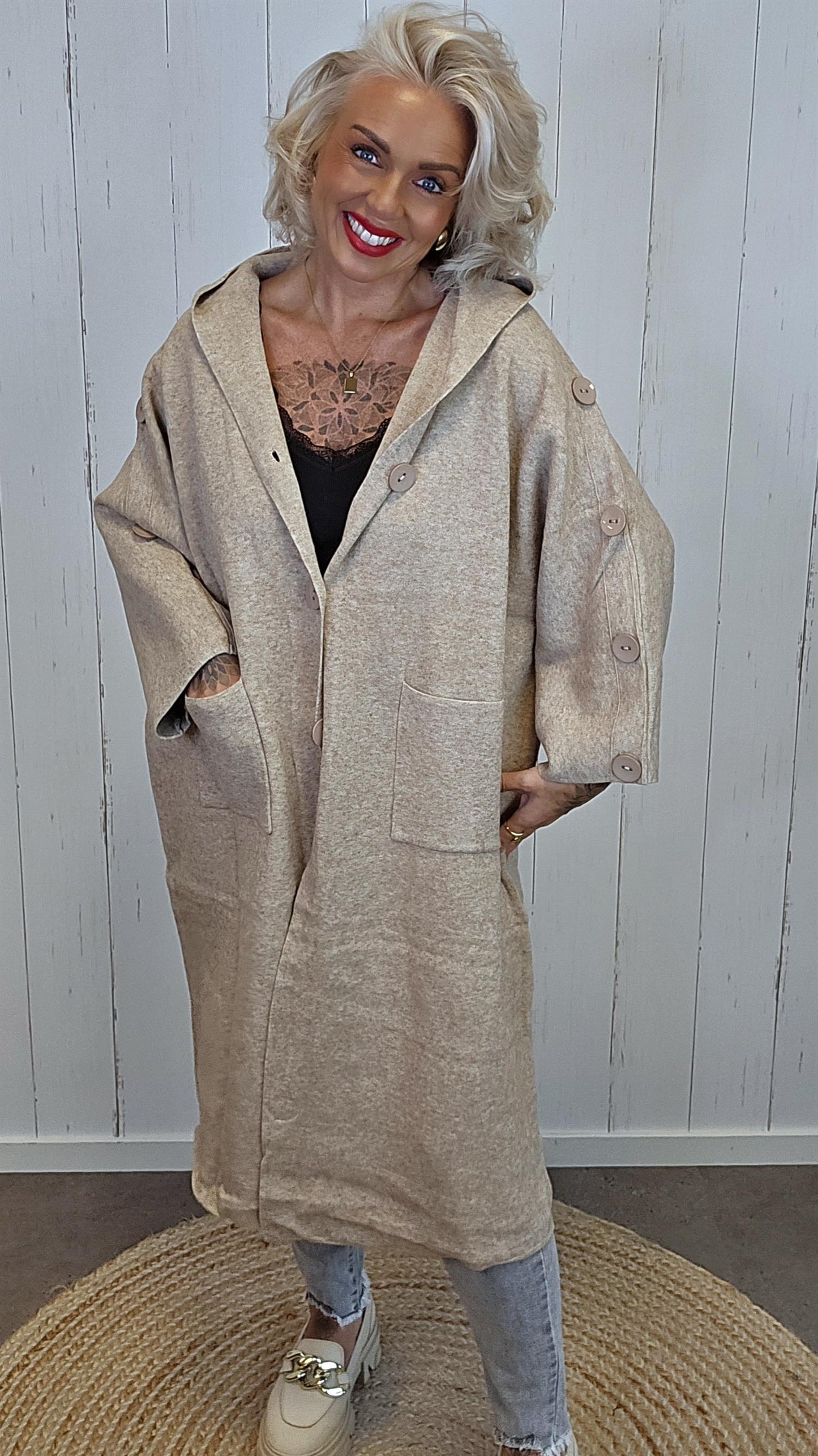 Petronella jakke camel