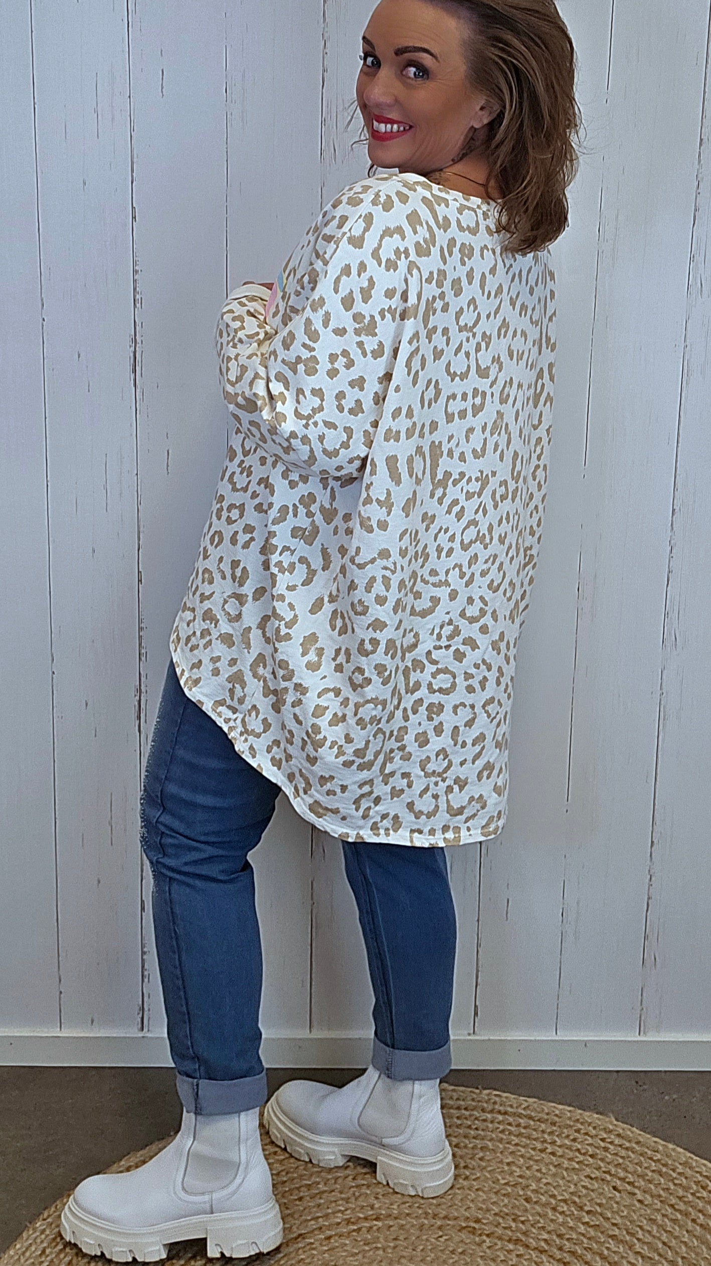 Celine bomullstopp beige leo