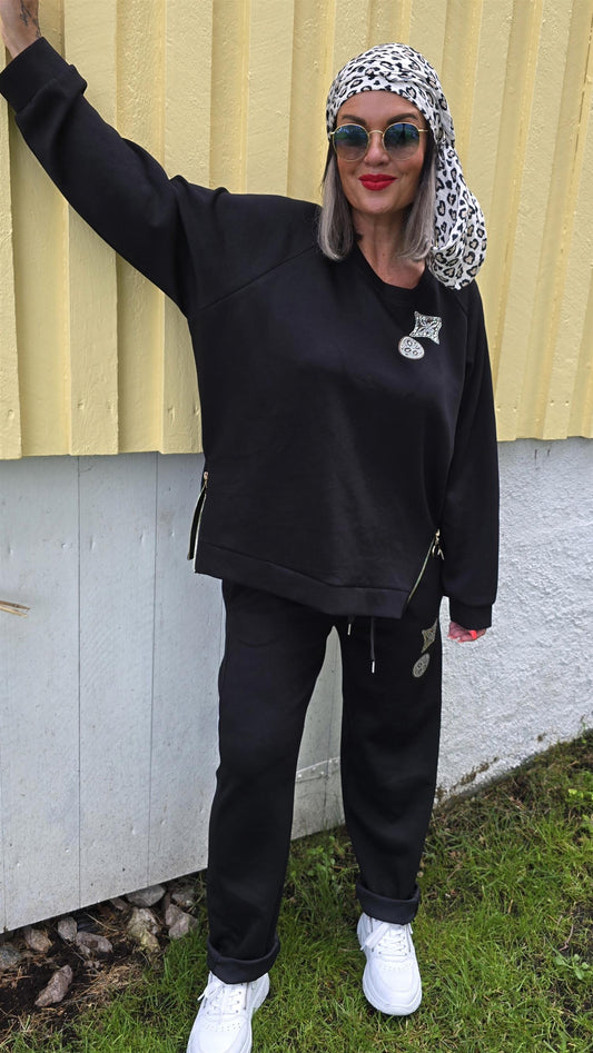 Lizzy genser svart