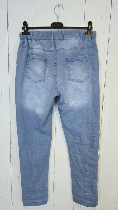 Alice denimjogger Lys blå