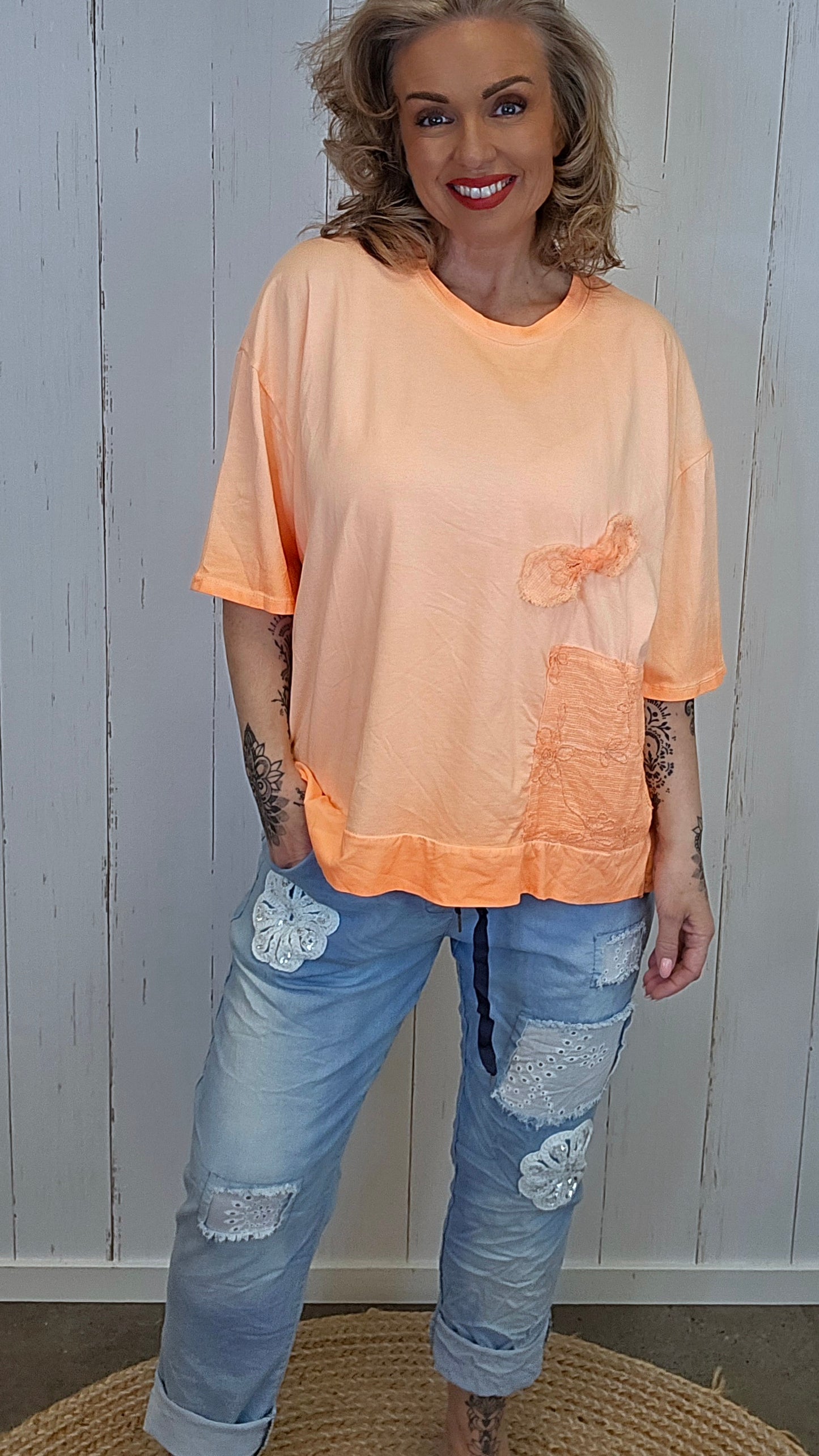 Nora topp orange