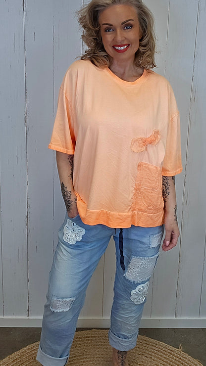 Nora topp orange