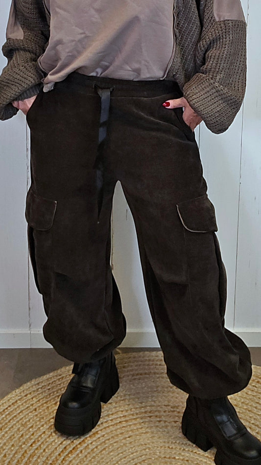 Kajsa  bukse brun