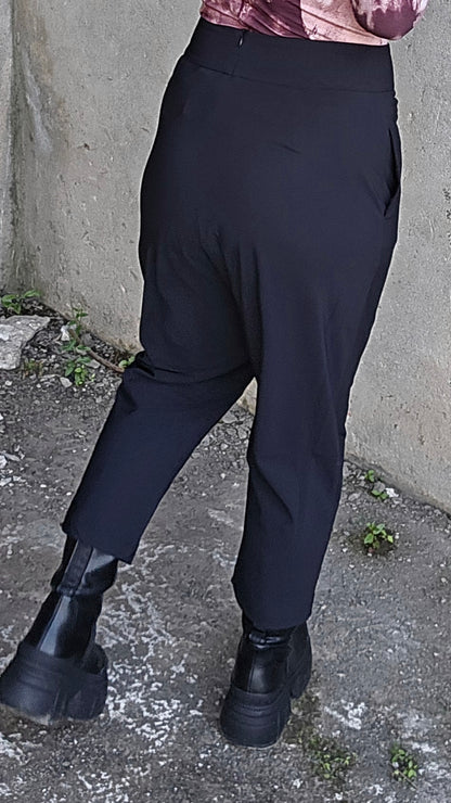 Savino pants technical jersey black