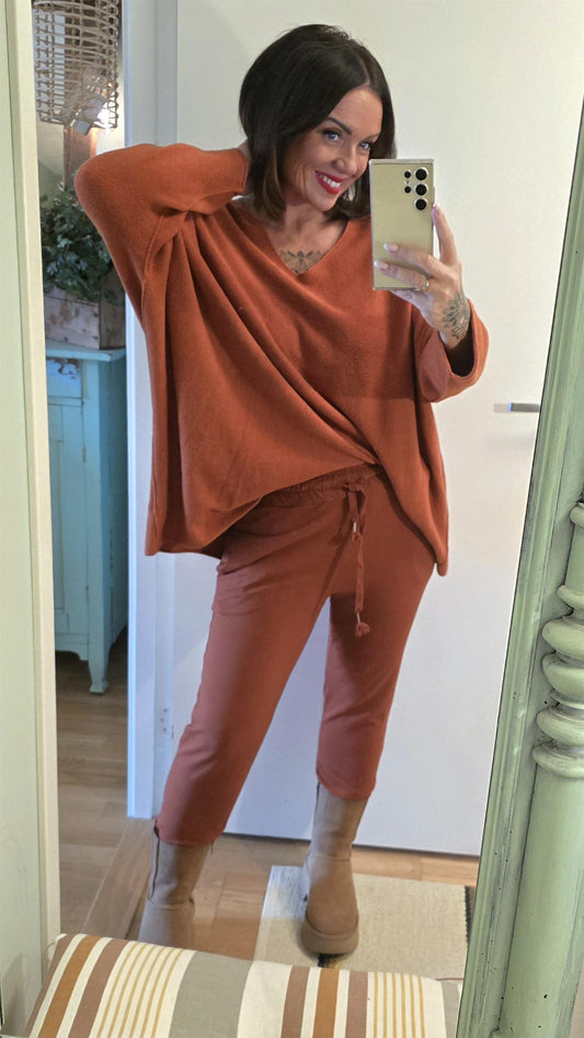 Elsa jogger bukse rust