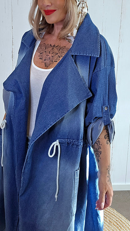 Daisy denim Jakke med krage