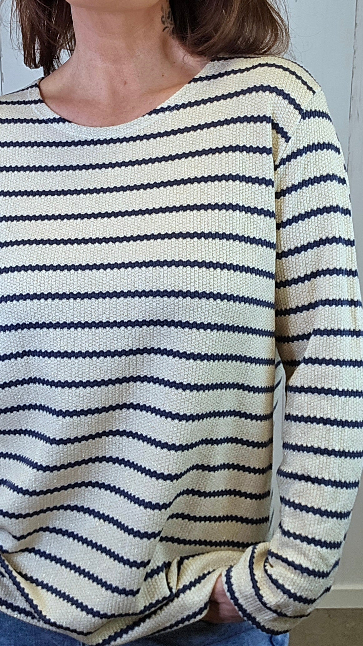 Marielle Stripet Genser