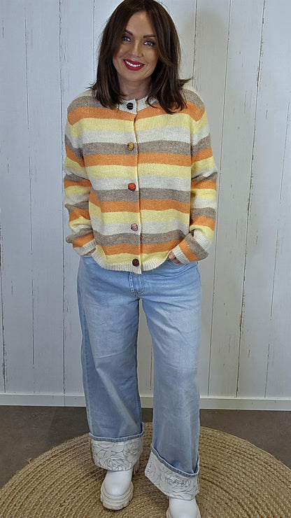 Vanja genserjakke orange