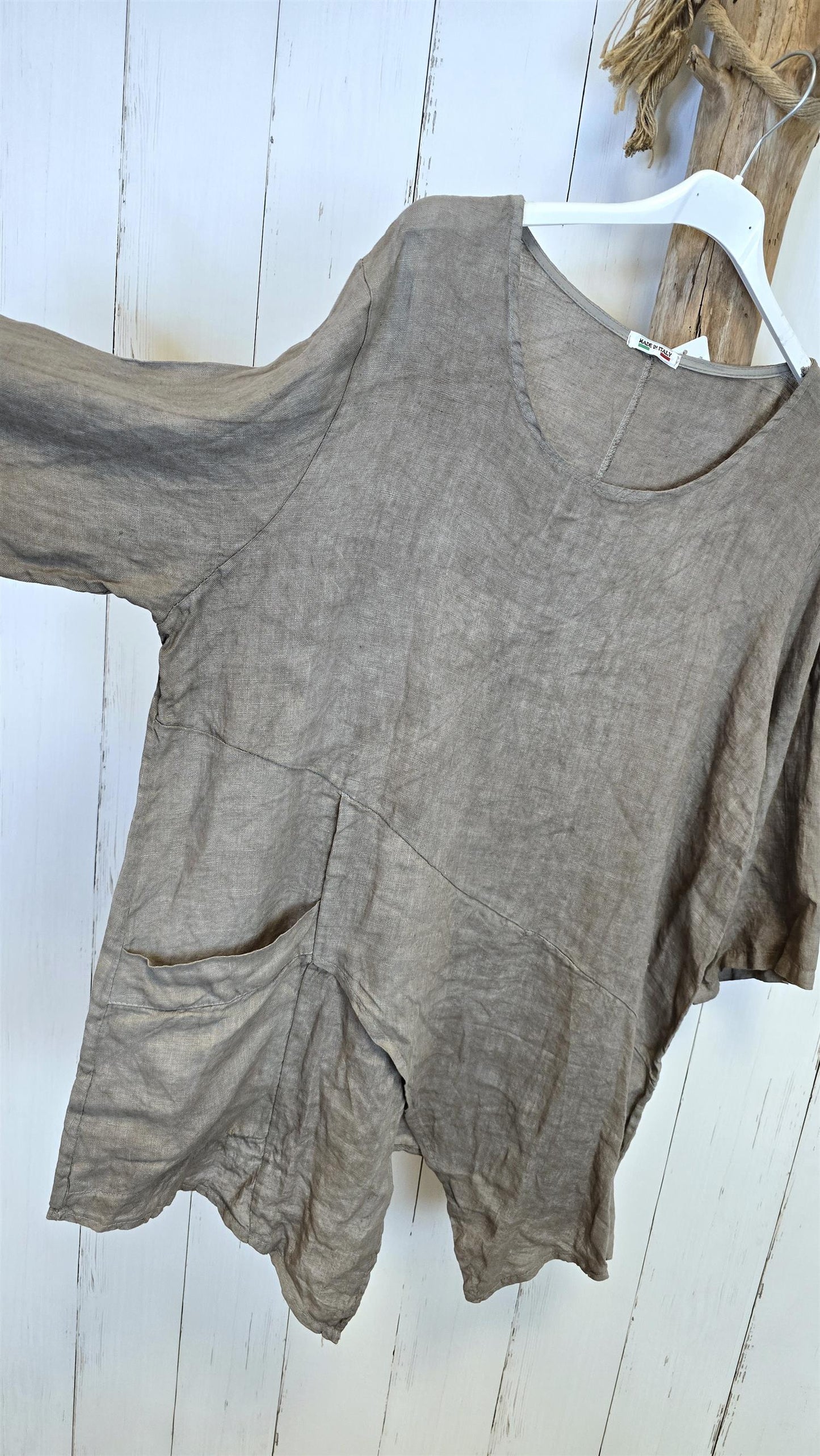 Eline lintopp taupe