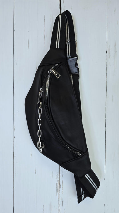 Julia belte veske svart