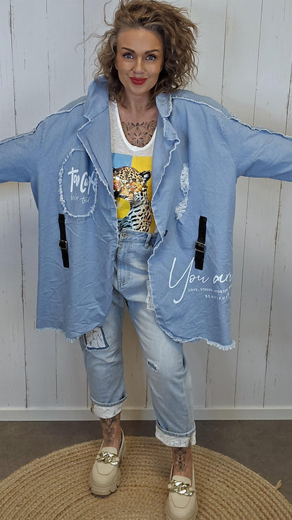 Nora denim jakke