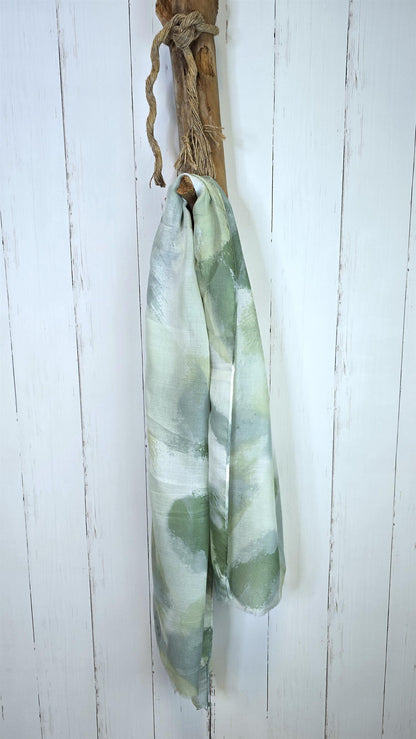 Aurora skjerf grønn