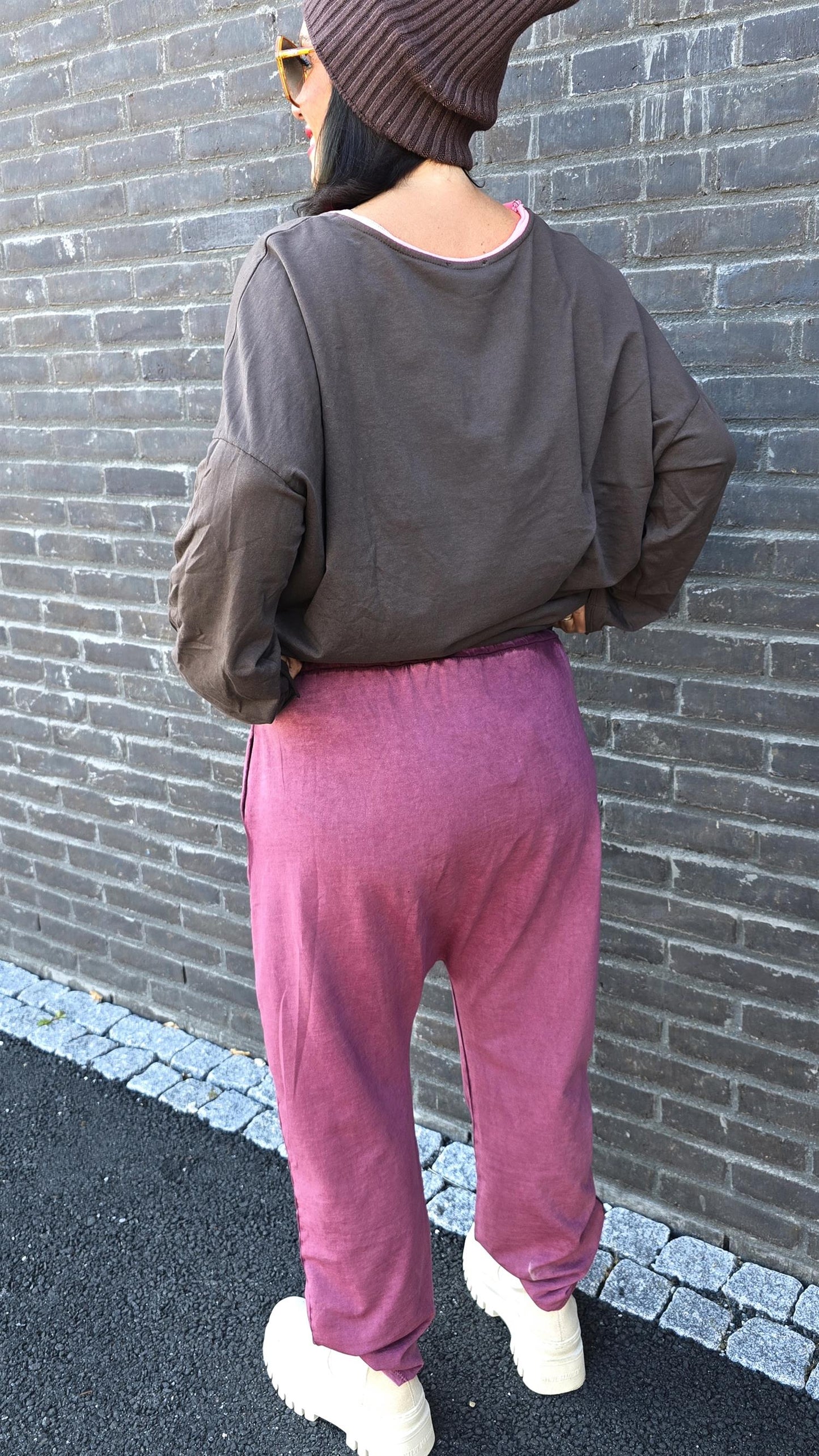 Talund bukse vinrød