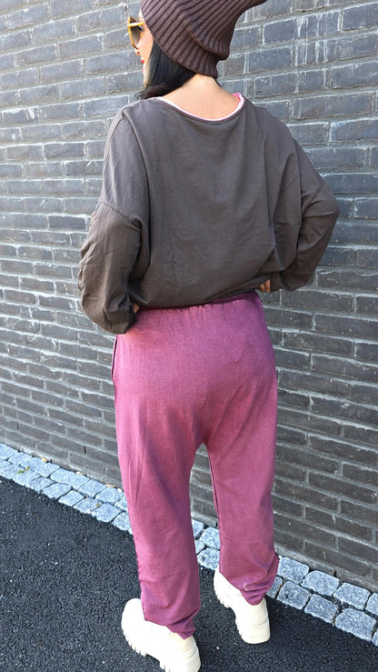Talund bukse vinrød