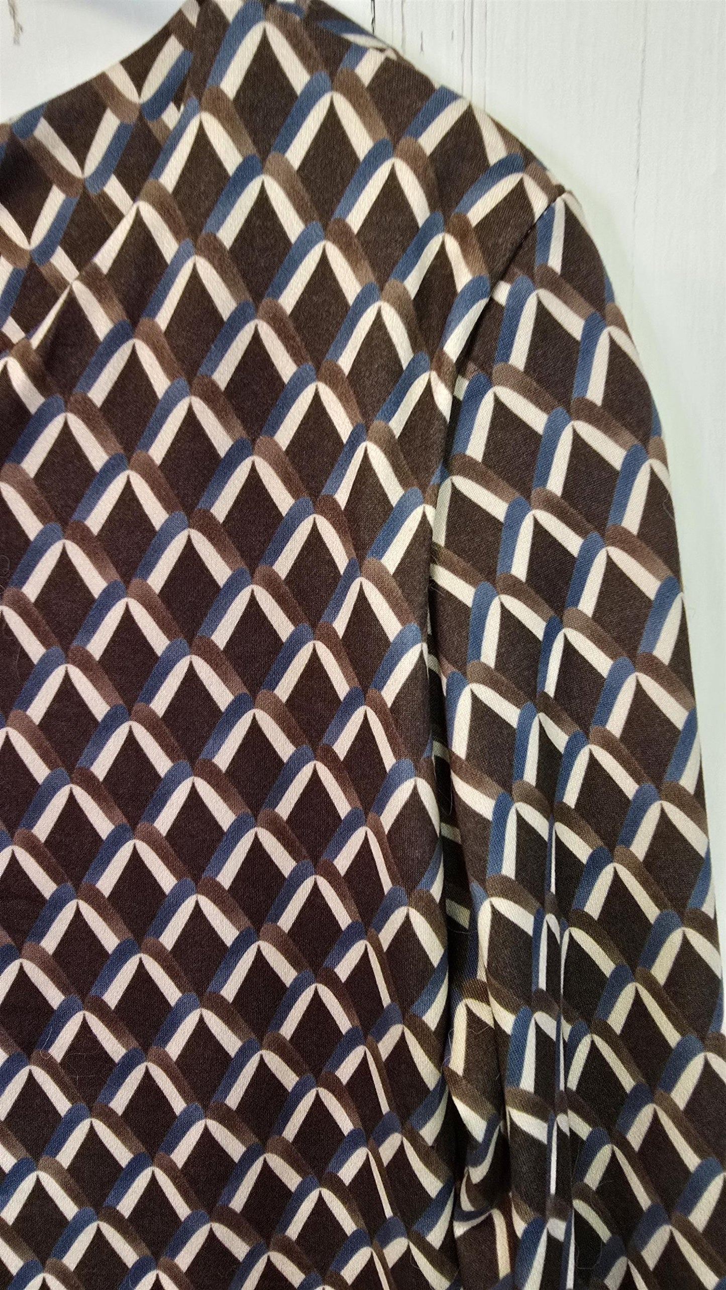 Runa mønstrete topp brun