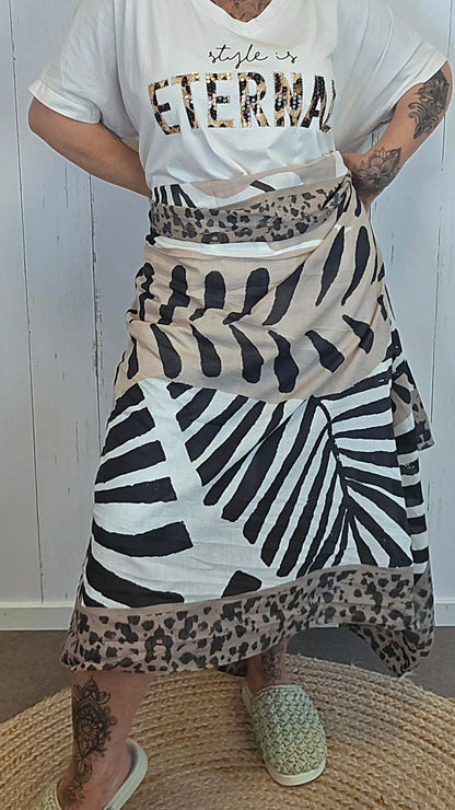 Wendy skjerf taupe