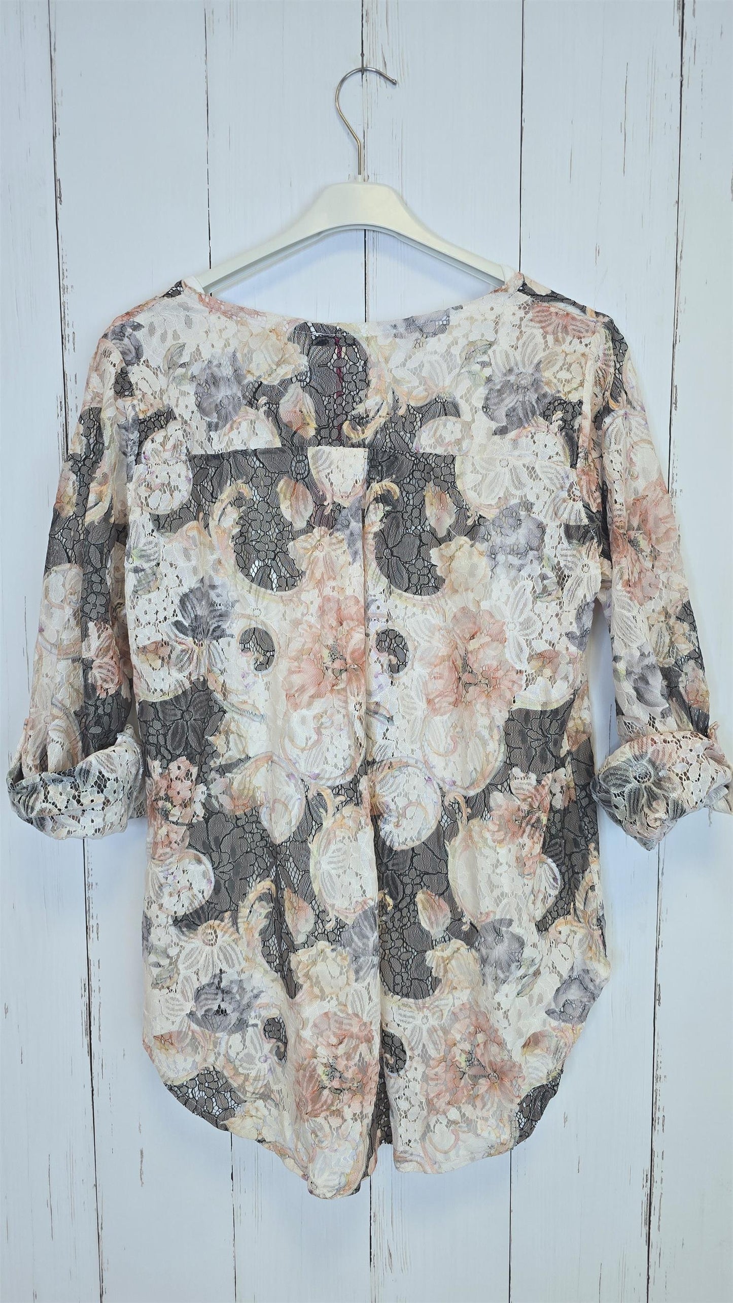 Celine lace topp svart