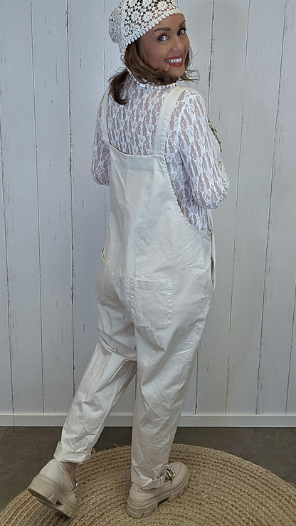 Sanna snekkerbukse beige