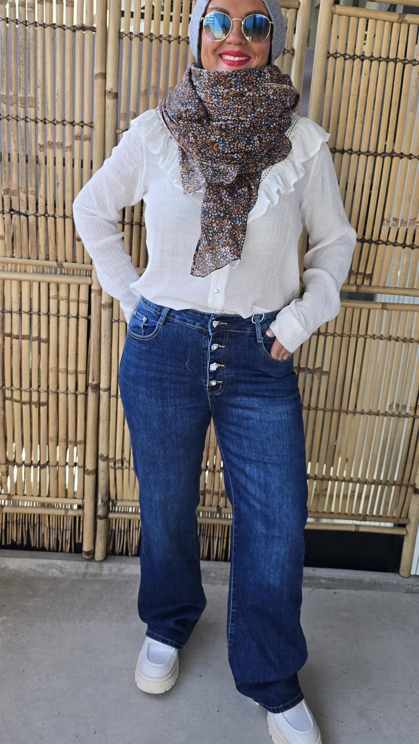 Zara jeans mørk blå