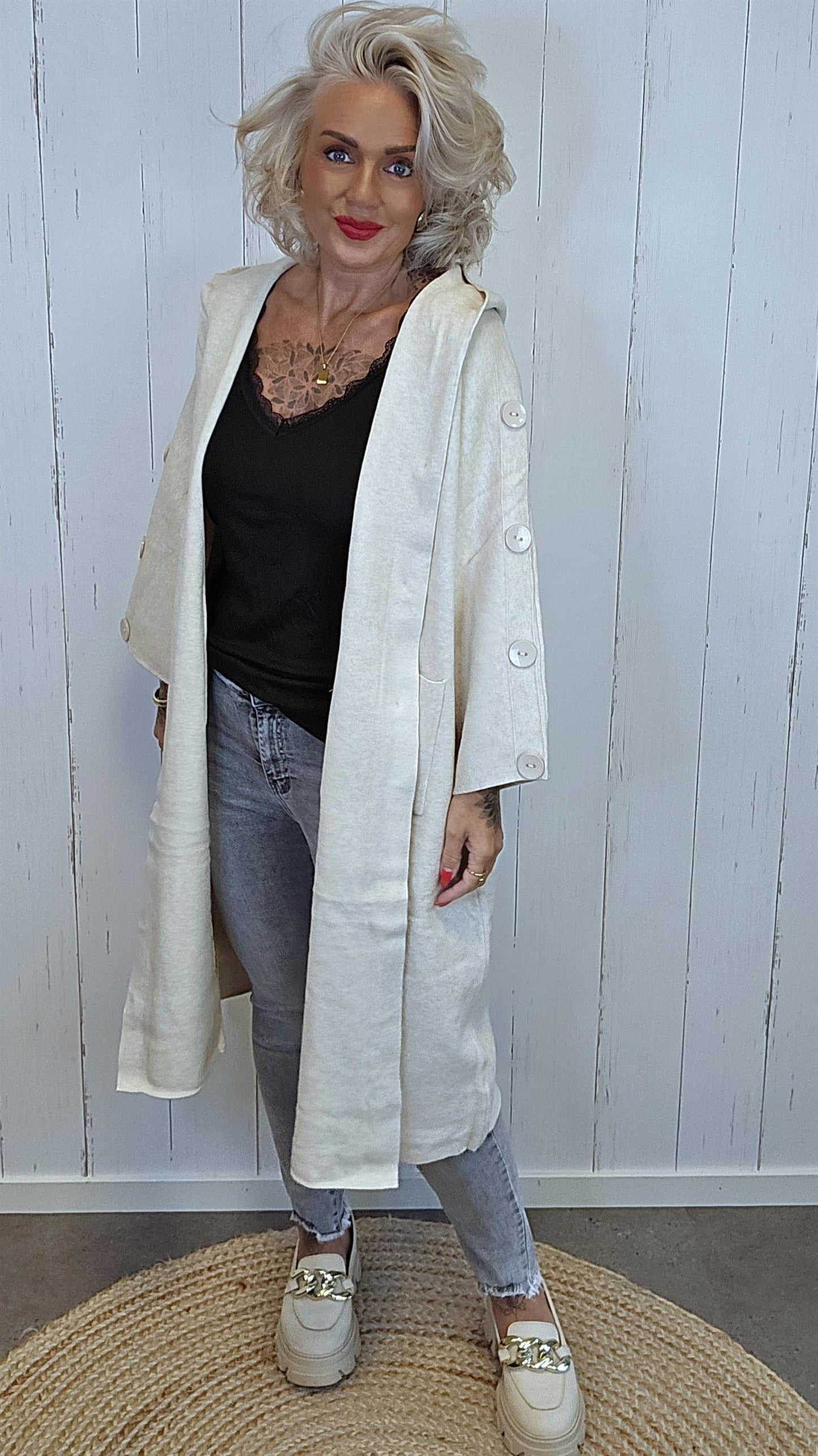 Petronella jakke beige