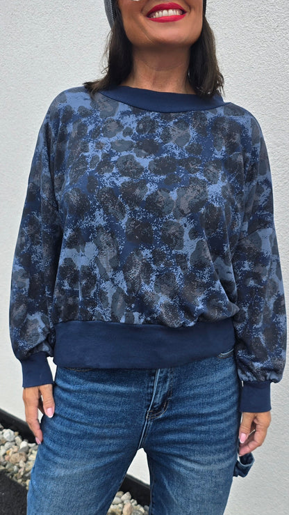 Makaya genser navy