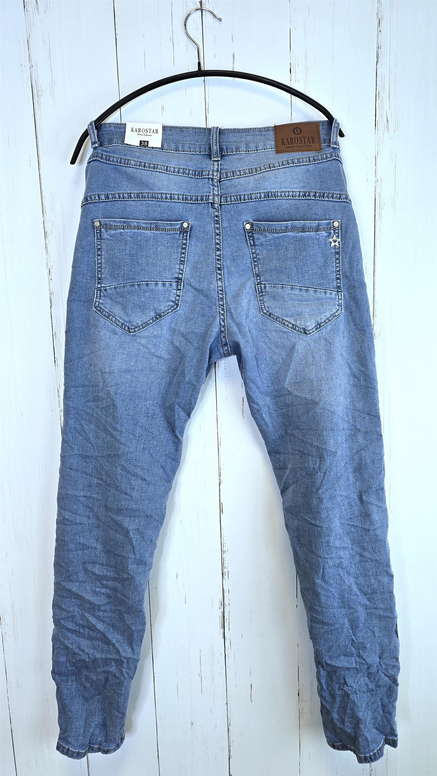 Karostar Jeans Lyseblå