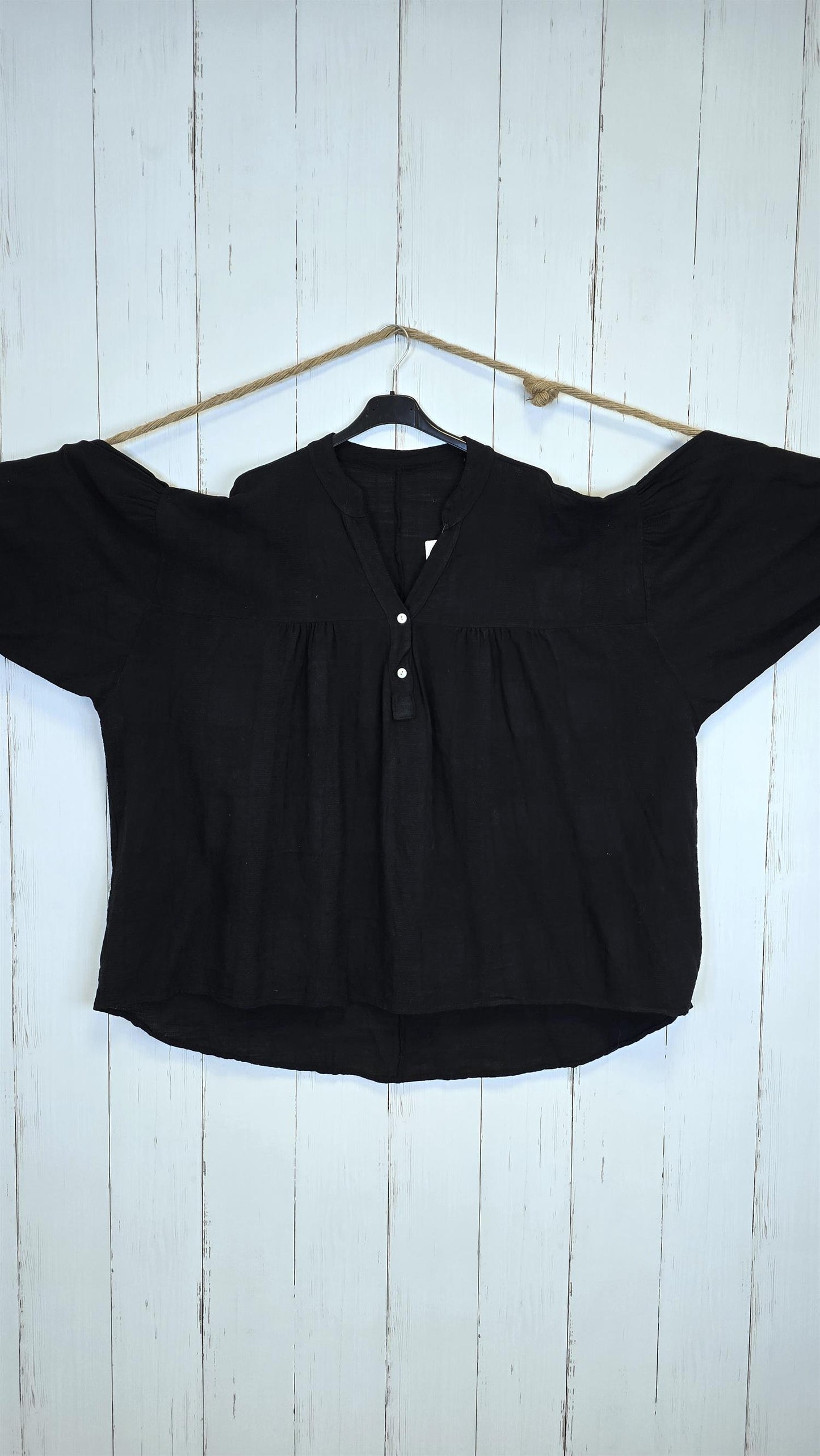 Rikke bluse svart