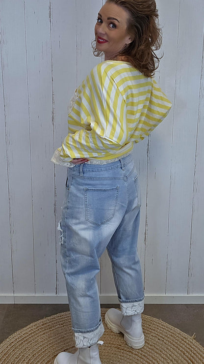 Aveline jeans lysblå