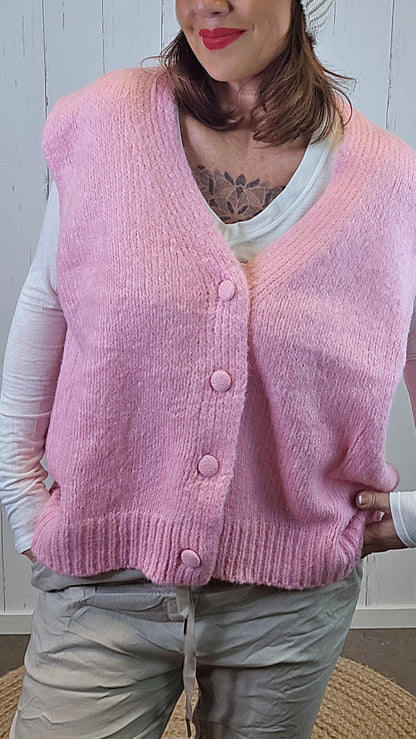 Ida Strikkevest Rosa