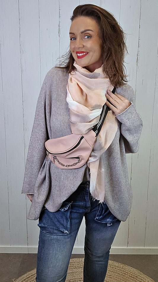 Julia belte veske rosa