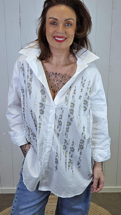 Elisa Paljett Skjorte